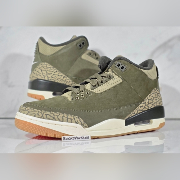 Nike Air Jordan 3 Retro Og Family Affair Olive Military Green DN3707-202 Mens 8
